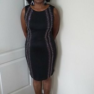 Calvin Klein Size 12 Black Dress